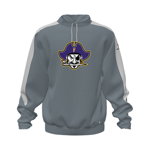 [CUS-DFW-HOOD-FLC-LSL-GRY-YXS-LOGO1] Hoodie (Youth XS, Gray, Logo 1)