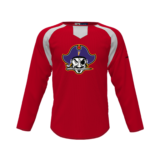 [CUS-DFW-PULL-FLC-CNK-LSL-RED-YS-LOGO1] Pullover (Youth S, Red, Logo 1)