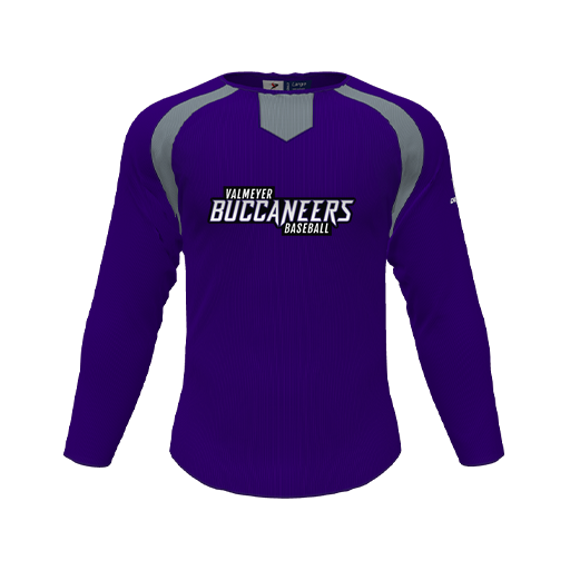 [CUS-DFW-PULL-FLC-CNK-LSL-PUR-YS-LOGO2] Pullover (Youth S, Purple, Logo 2)