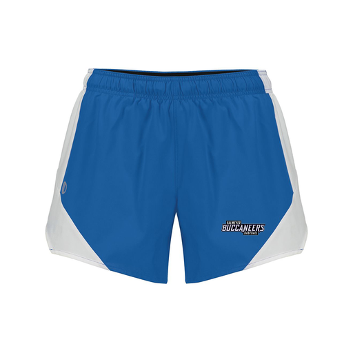 [229489.H02.S-LOGO2] Girls Olympus Shorts (Female Youth S, Royal, Logo 2)
