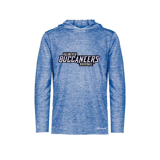 [FOLHCGRY-AS-LOGO2] Decker Men's Charge Hoodie (Adult S, Royal, Logo 2)