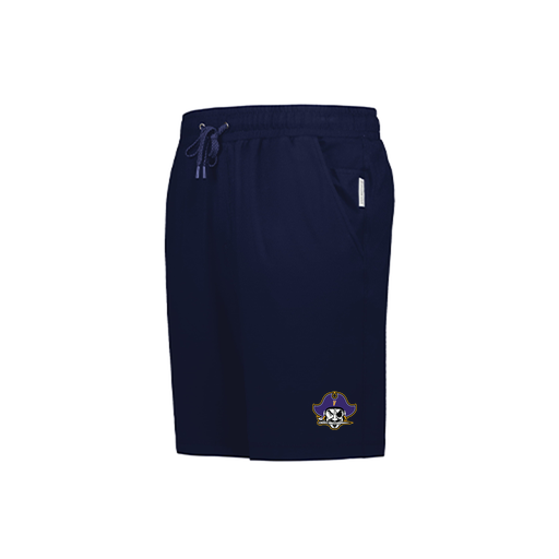 [223504.065.XS-LOGO1] Men's Ventura Soft Knit Shorts (Adult XS, Navy, Logo 1)