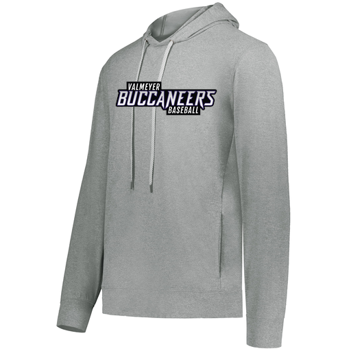 [222698.013.S-LOGO2] YOUTH VENTURA THIN KNIT HOODIE (Youth S, Silver, Logo 2)