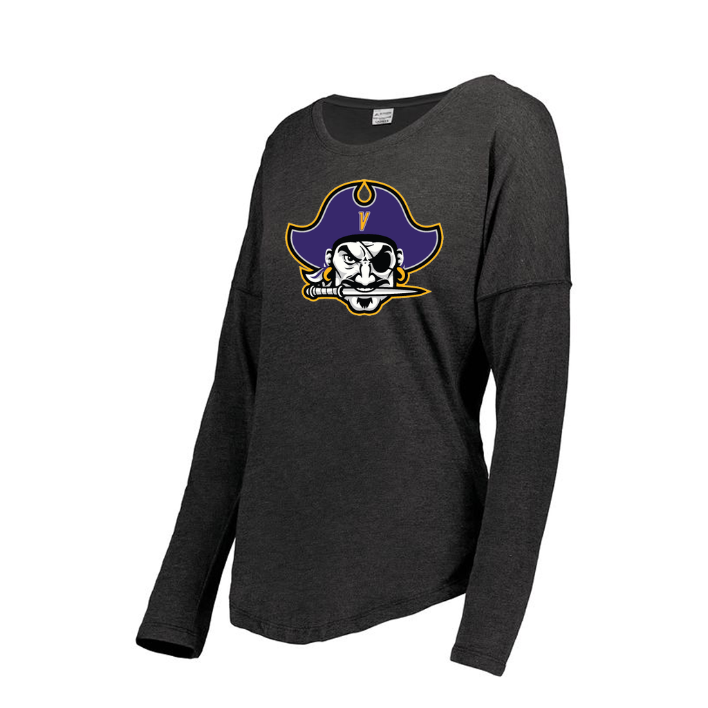 Decker Women's Tri-Blend T-Shirt - Long Sleeve